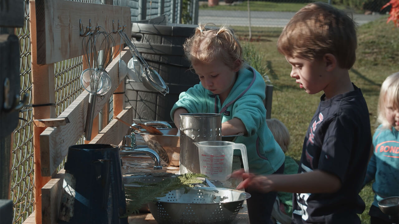 Mud kitchen